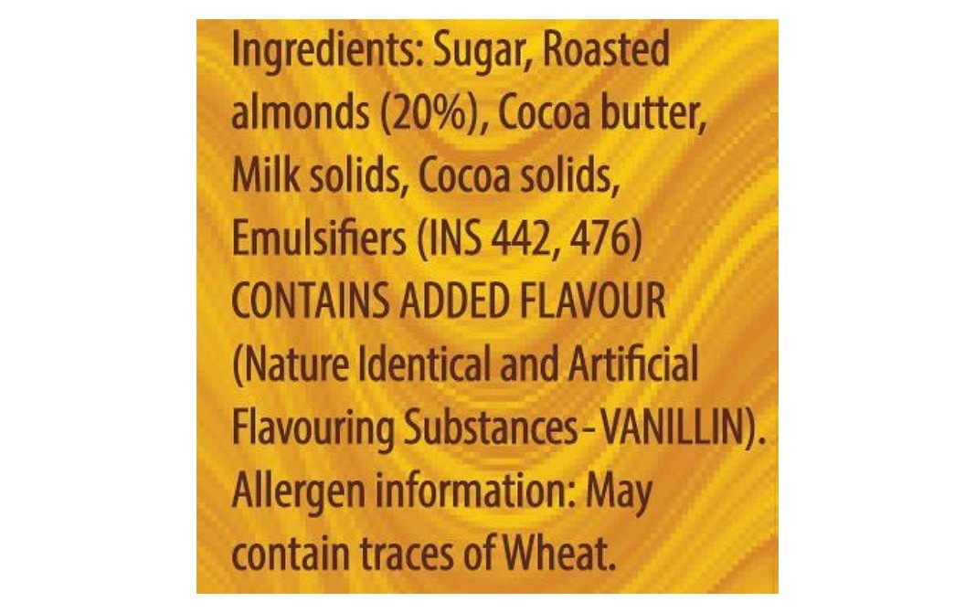 Luvit Luscious Silky Smooth Chocolate With Roasted Almond   Pack  45 grams